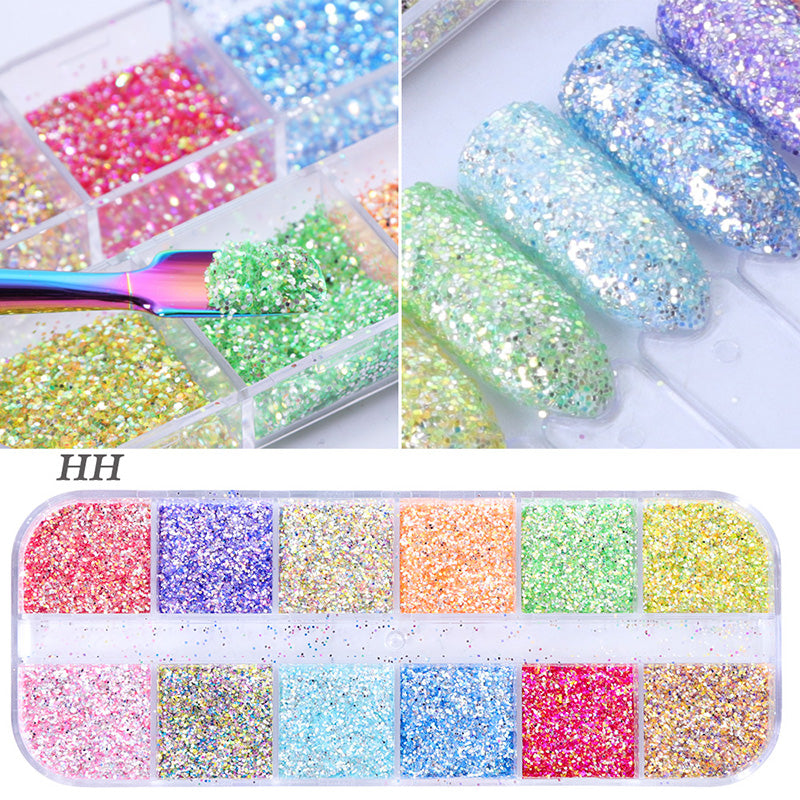 Neglelak med glitter