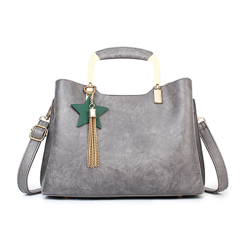 new handbag Korean Fashion Shoulder Bag Messenger Bag Handbag tassel PU package factory direct sales