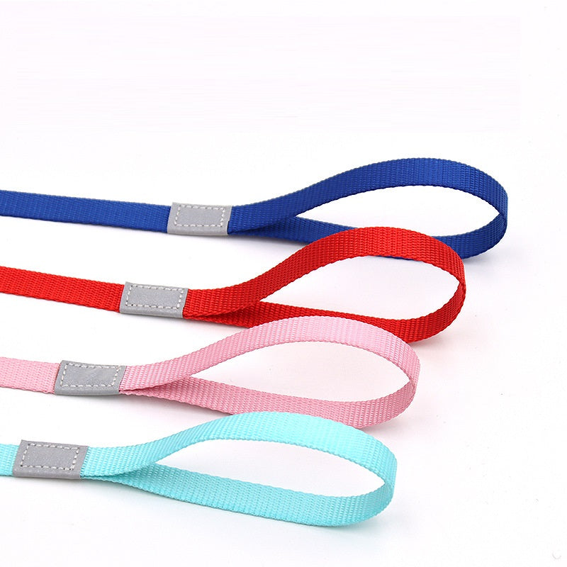 Reflective Colored Dog Leash Pet Supplies