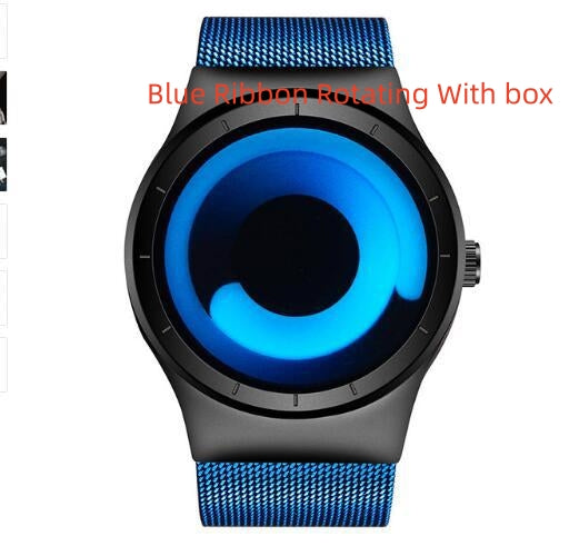 Casual Stainless steel Mesh Band Unisex Watch