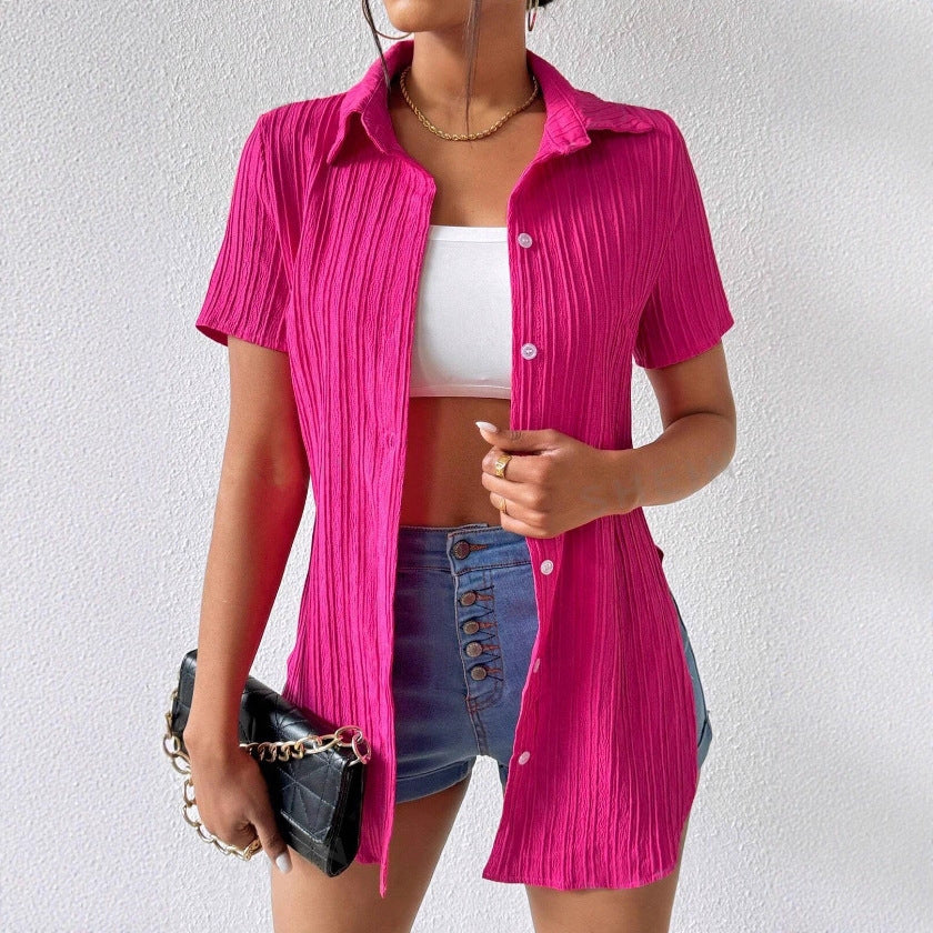 European And American Cardigan Blouses For Women