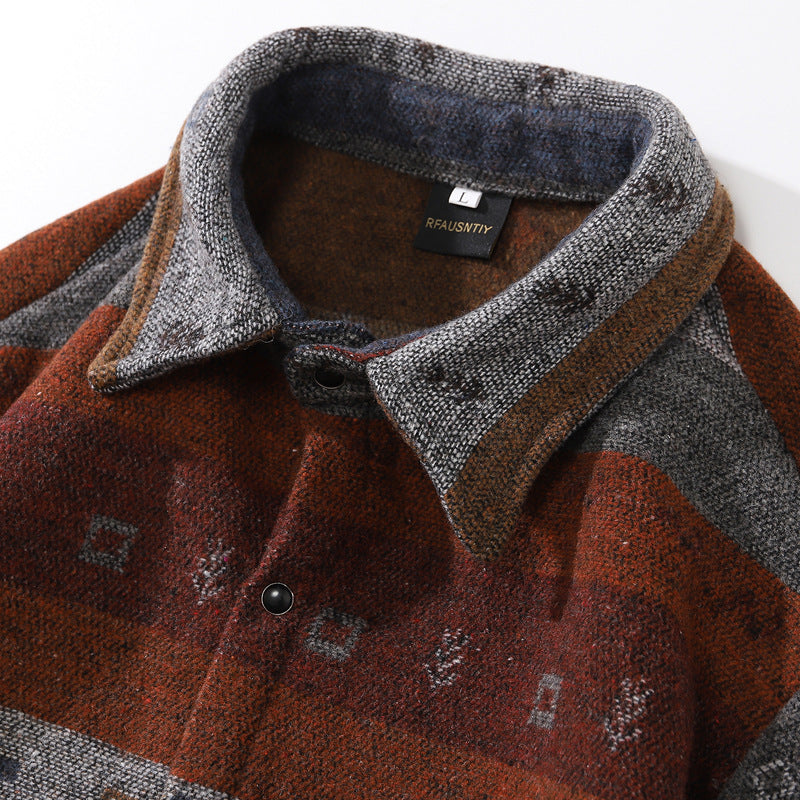 Men's And Women's Autumn Winter Casual Loose Jacket