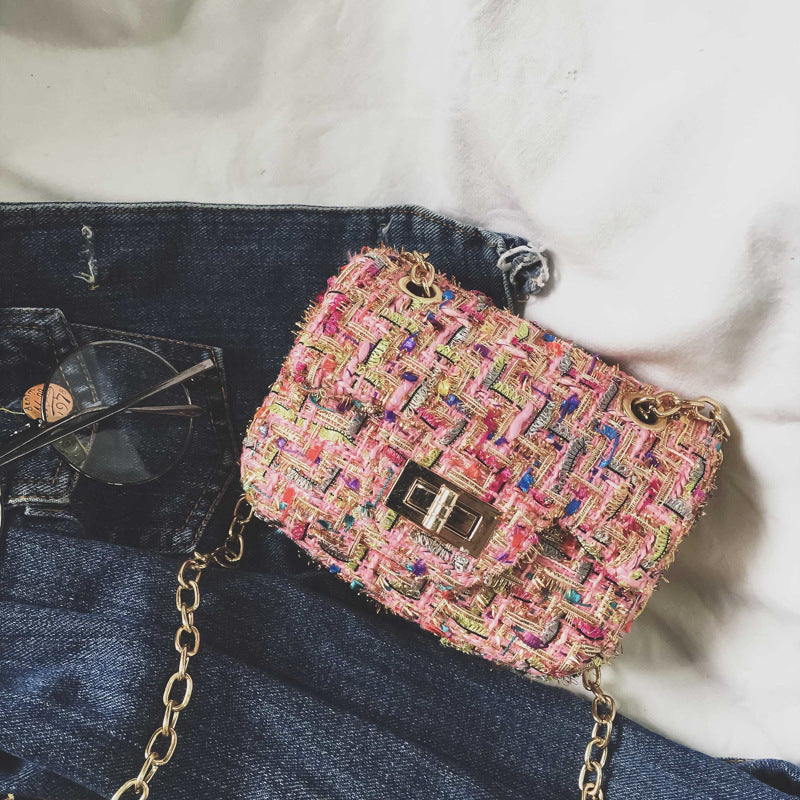 New Winter Bag All-match Mini Small Bag Fashion Shoulder Bag Messenger Bag Female Parent