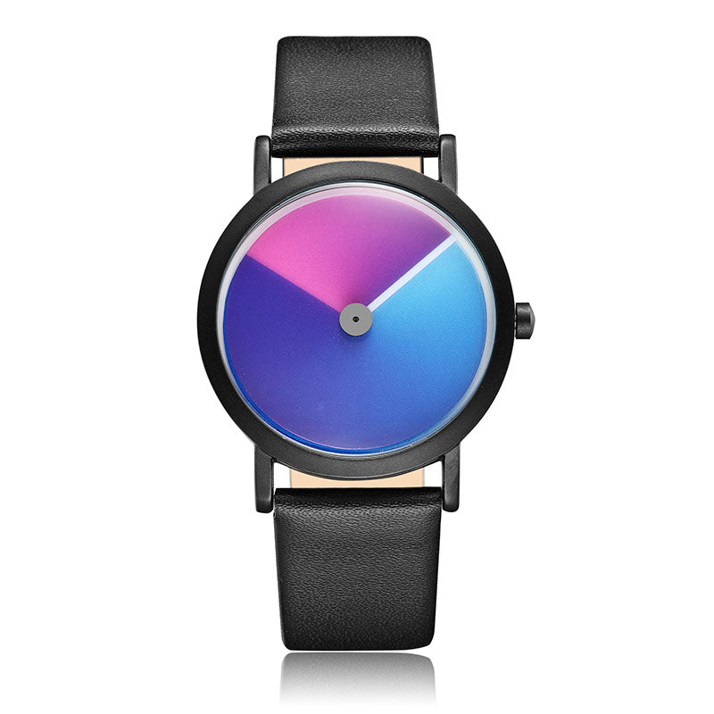 Gradient quartz watch
