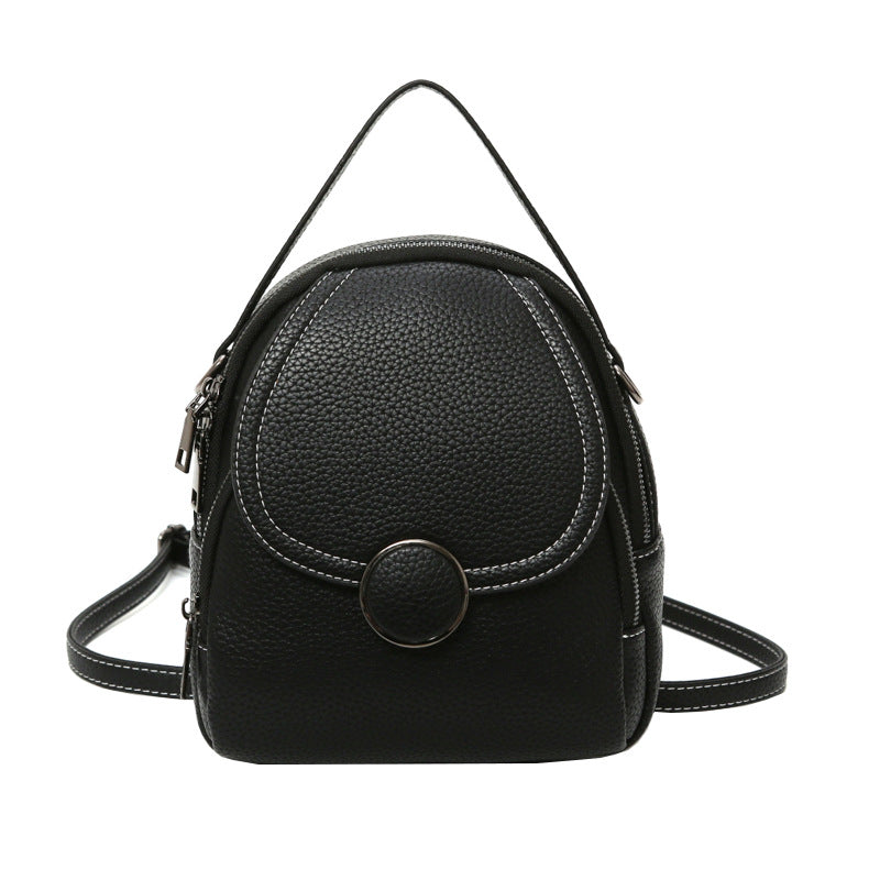 New Pu backpack fashion women's bag