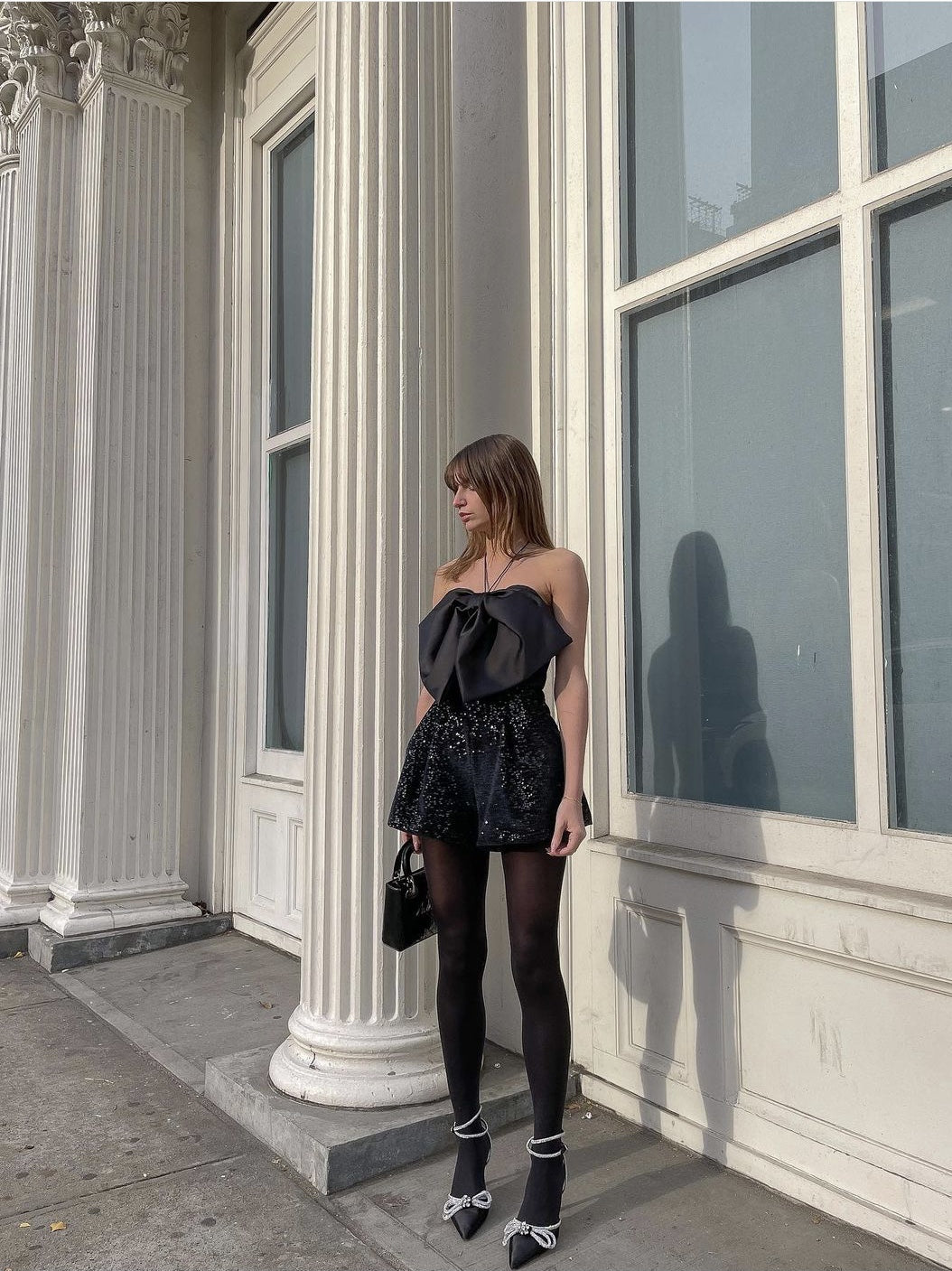Women's Niche High Waist Black Jumpsuit