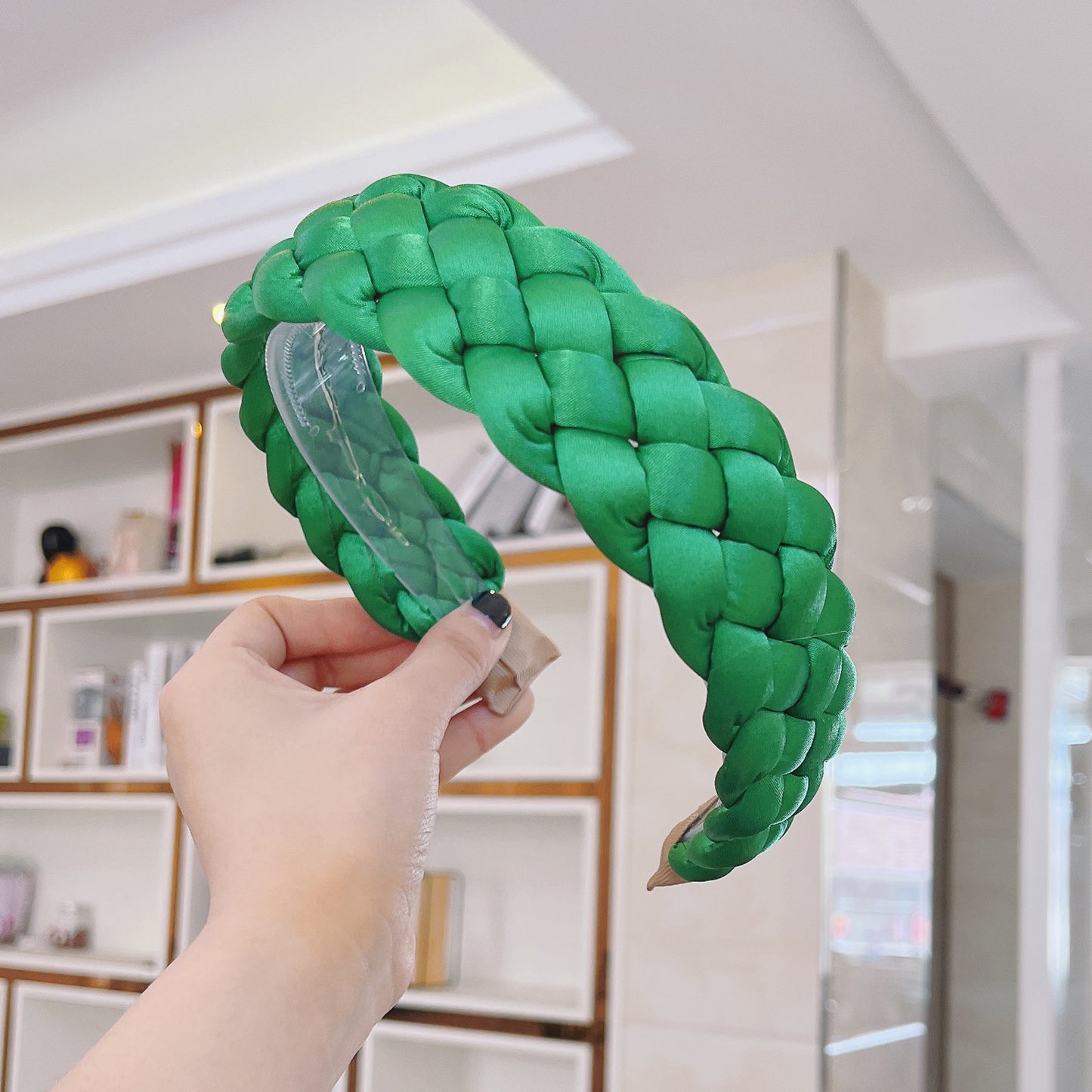 Women's Solid Color Fabric Craft Headband