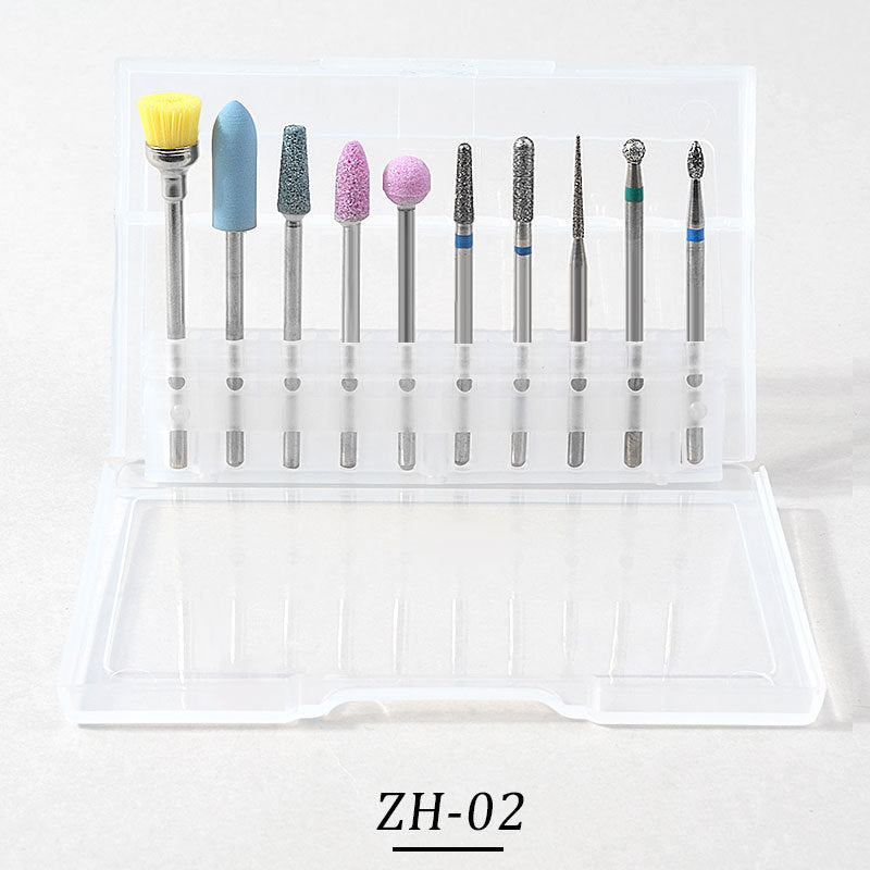 Boxed polishing head