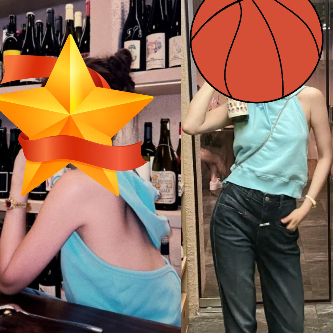 Design A Short T-shirt Jacket With A Sense Of Minority Backless Summer