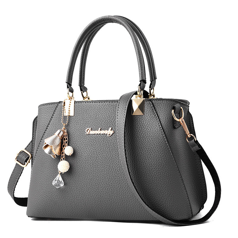 New Fashion Women's Lychee Pattern One-shoulder Handbag