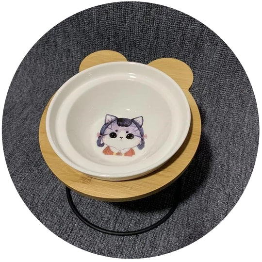 Fashion High-end Pet Bowl Various Cartoon