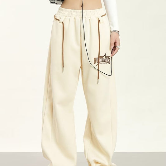 All-matching Loose Simple Trendy Fashion Sports Casual Pants