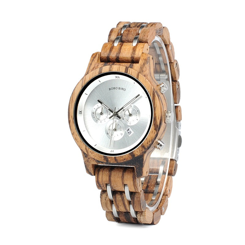 Three Eyes Multifunctional Waterproof Watch
