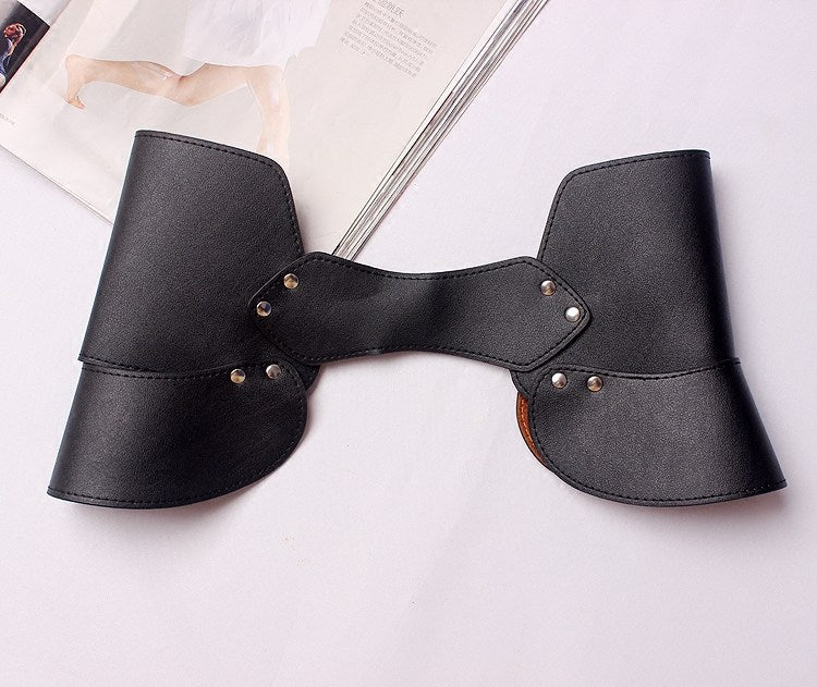 Fashion Girdle, Retro Was Thin, Wide Belt, All-match Waist