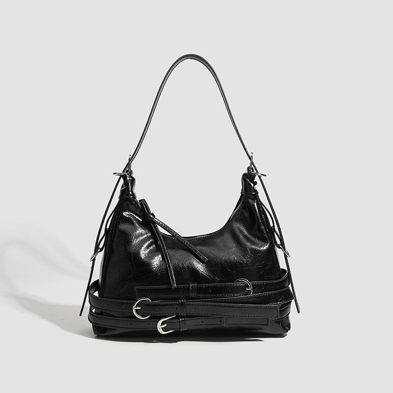 Large Capacity Underarm Bag New Trendy High-end Feeling