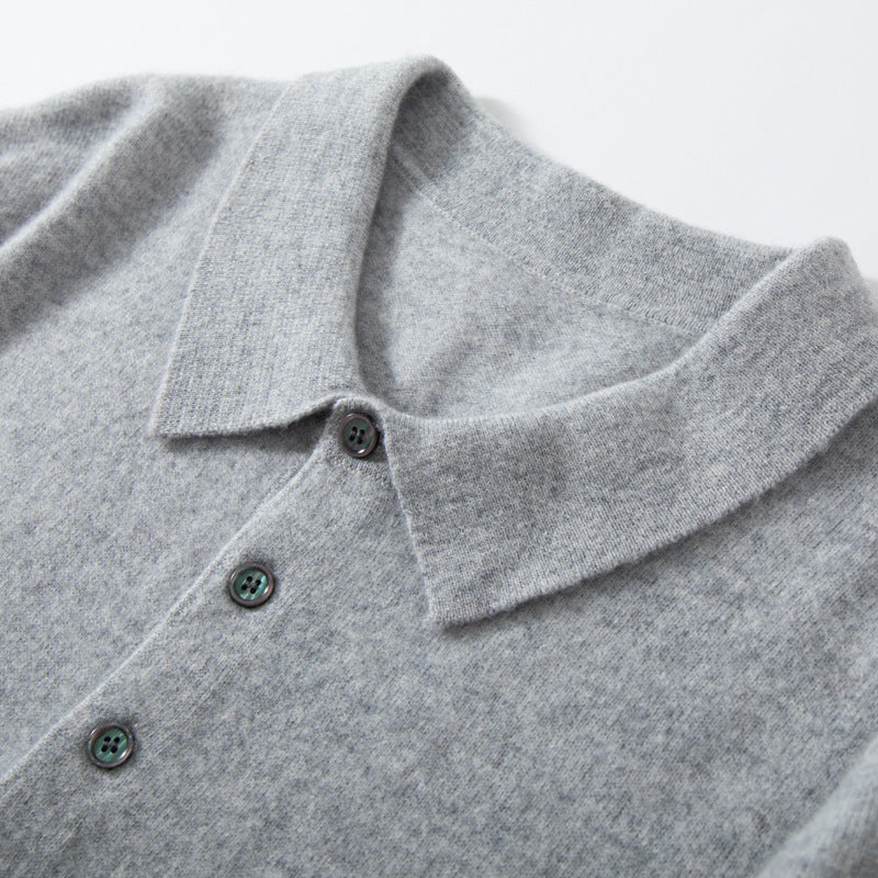 Casual Fashion Men's Knitted Bottoming Shirt