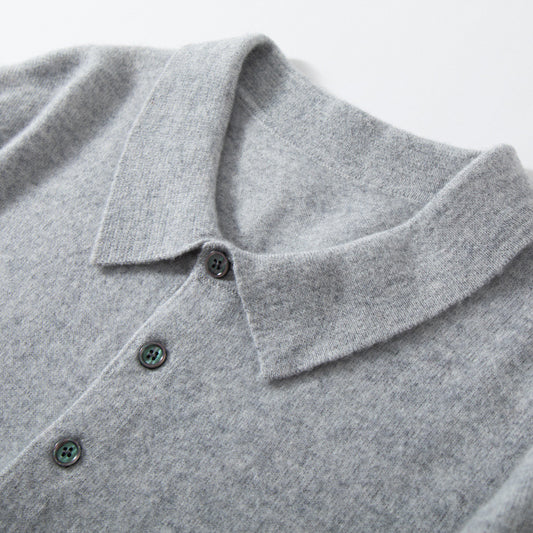 Casual Fashion Men's Knitted Bottoming Shirt