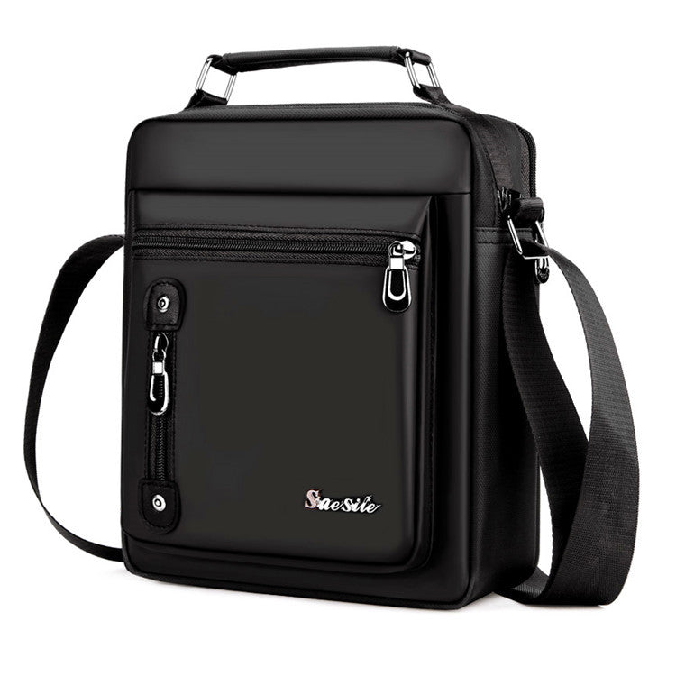Manufacturers selling new casual Shoulder Bag Messenger Bag vertical retro Oxford cloth business Briefcase Bag