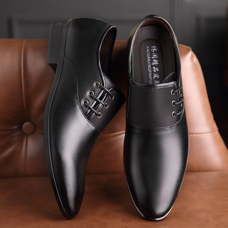 leather business 45 formal pointed shoes 46