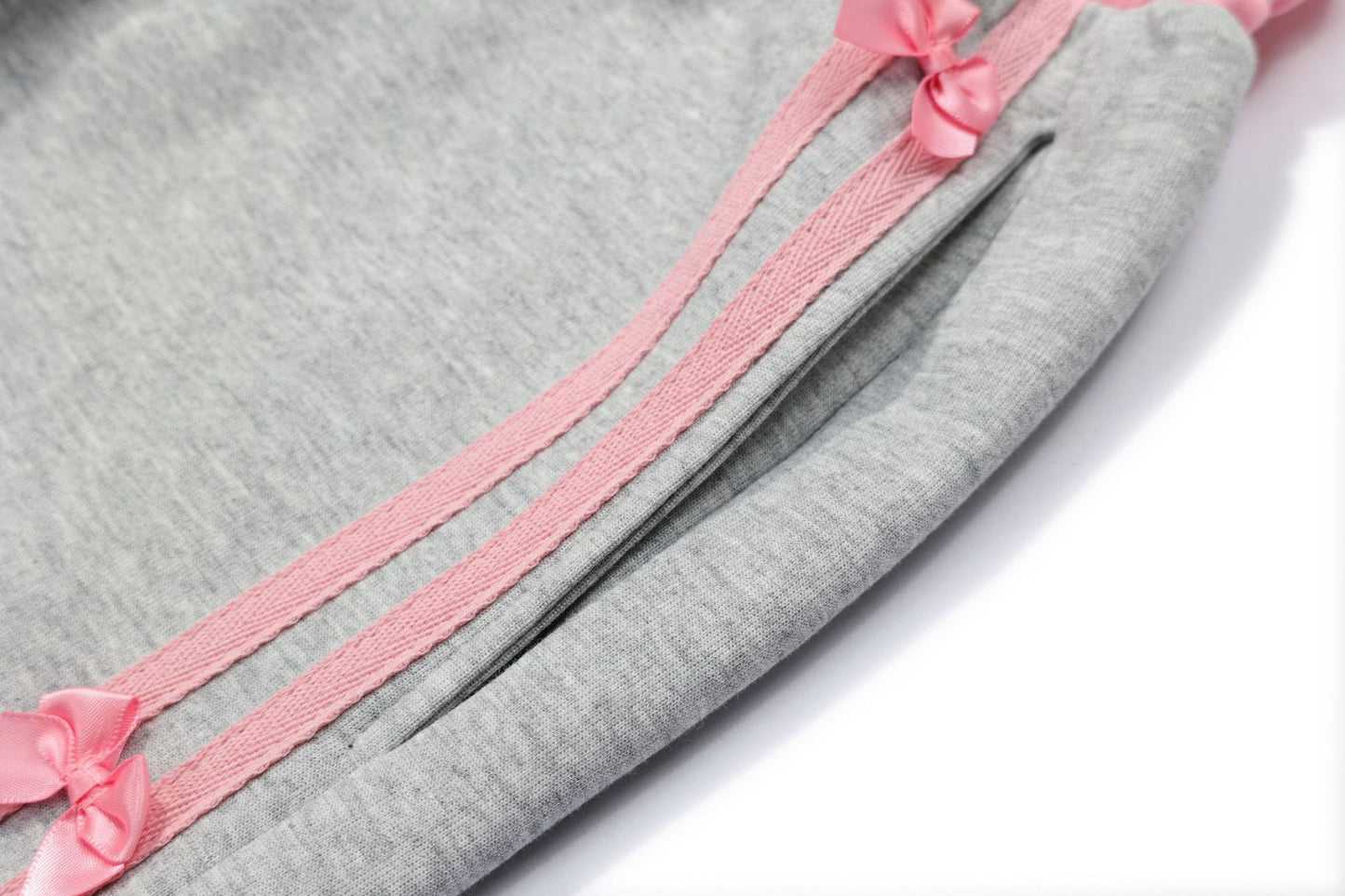 Women's American-style Retro Striped Bow Casual Trousers