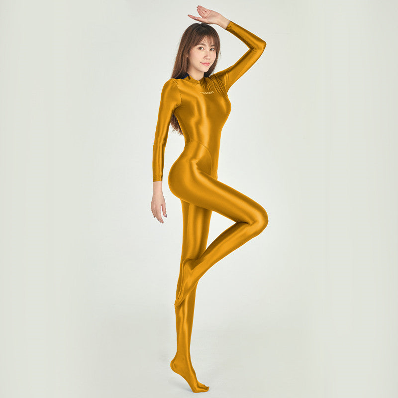 Hot Spring Slim Long Diving Suit Long Sleeve One Piece