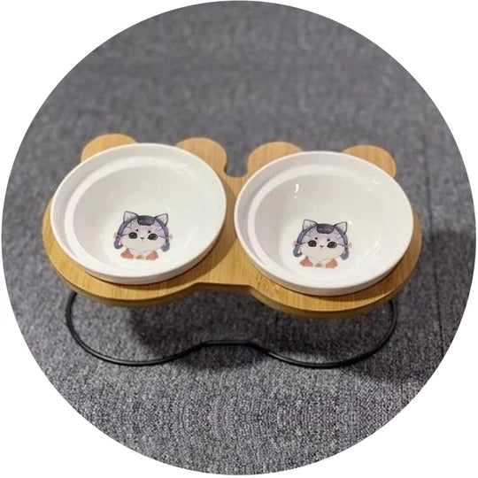 Fashion High-end Pet Bowl Various Cartoon