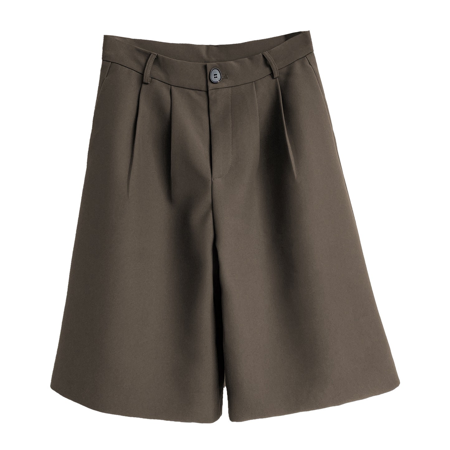 line Five-point Pants Women's Straight Suit Wide-leg Pants