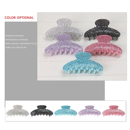 Heavy Work Inlaid Diamond Advanced Sense Shark Clip