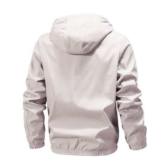 Herre Mode Outdoor Fritidsjakke Trenchcoat