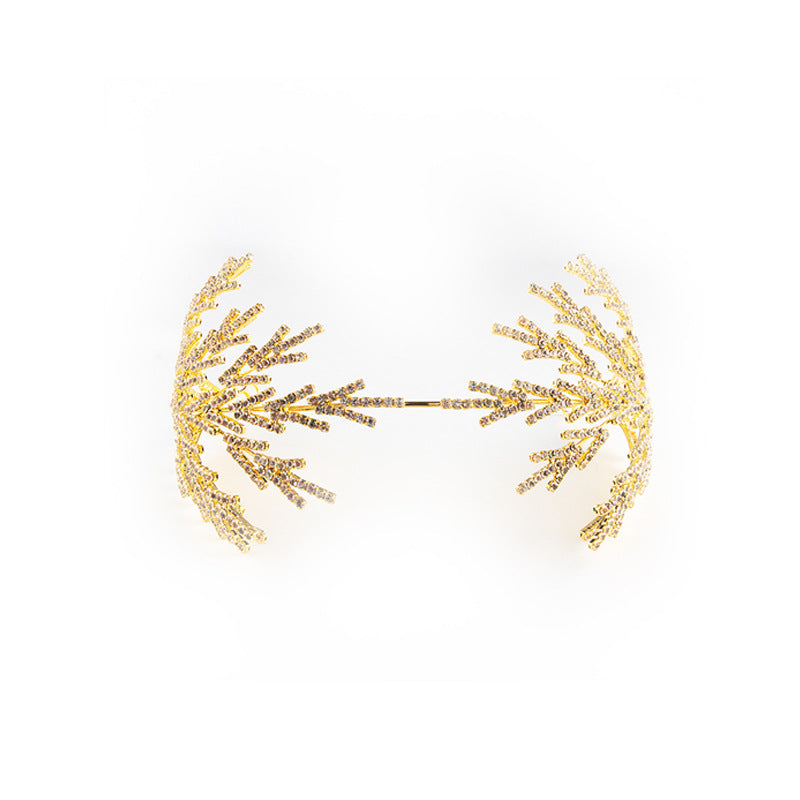 Diamond-studded Fairy Bride Hair Accessory