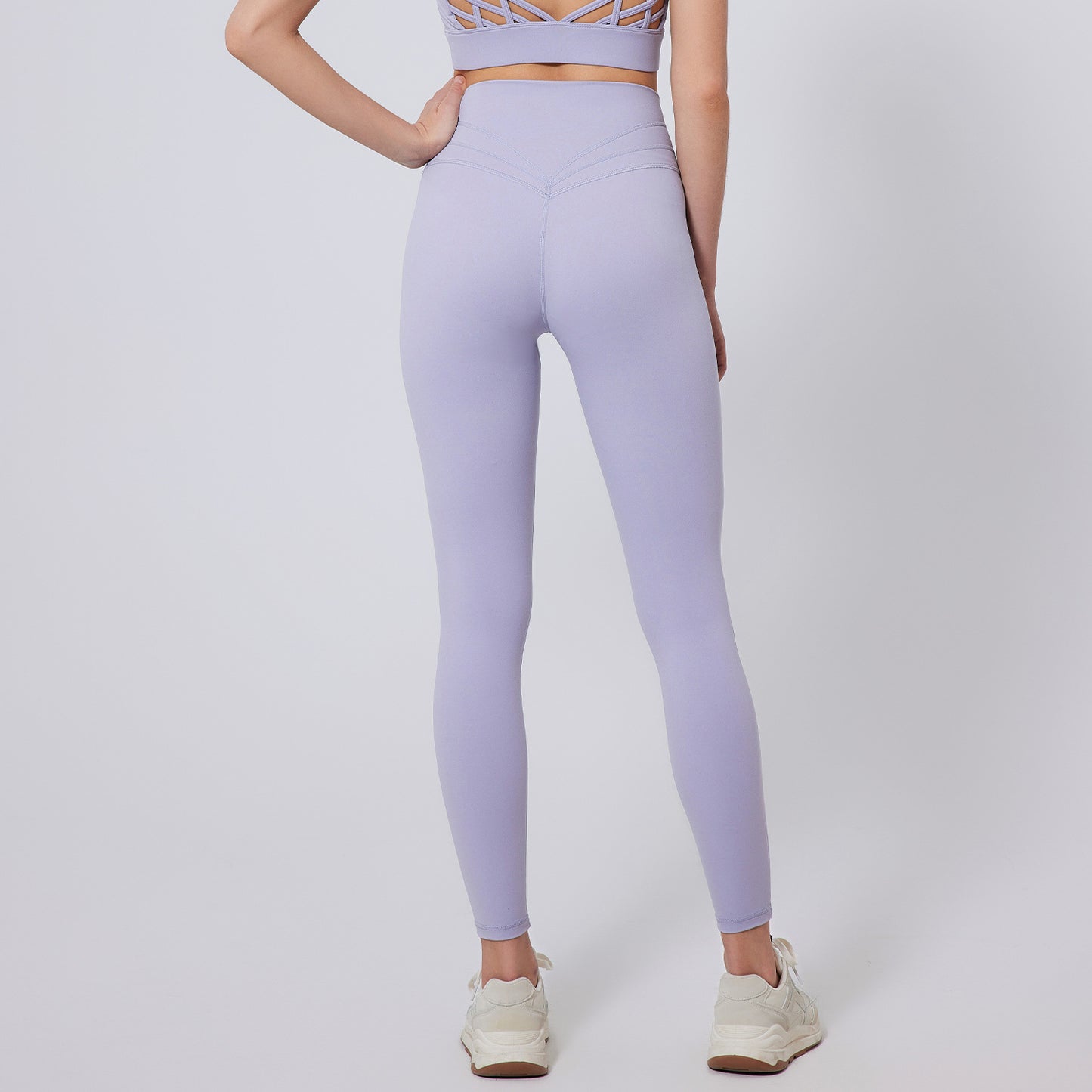 Nude Feel High Waist Yoga Pants Women's Sports Tights Fitness Pants