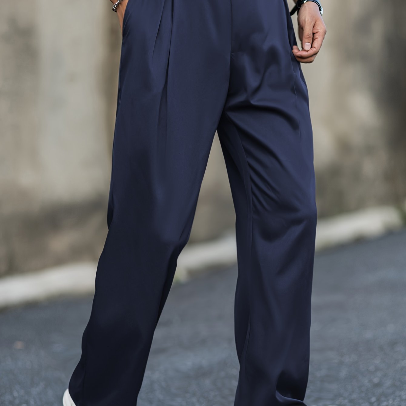 Men's Trousers  Loose Casual Wide Waist