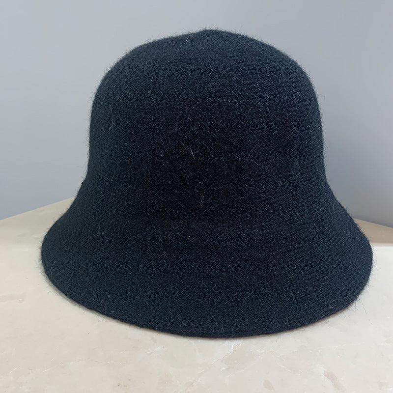 Women's Fashionable And Versatile Wool Knitted Fisherman's Hat