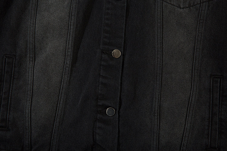 High Street Fashion Brand Loose Leisure Workwear Turn-down Collar Coat