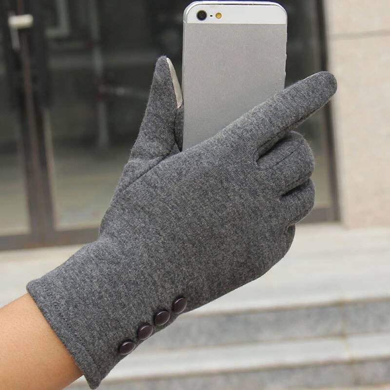 Pair Fashion Women Lady Outdoor Winter Warm