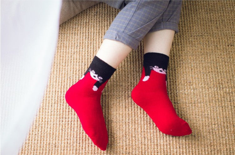 Women's Socks Women's Warm Thickened Rabbit Wool