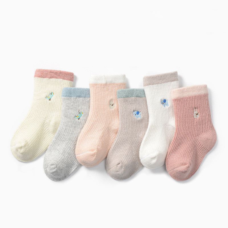 Children's Socks Loose Mouth Comfortable Baby Cotton