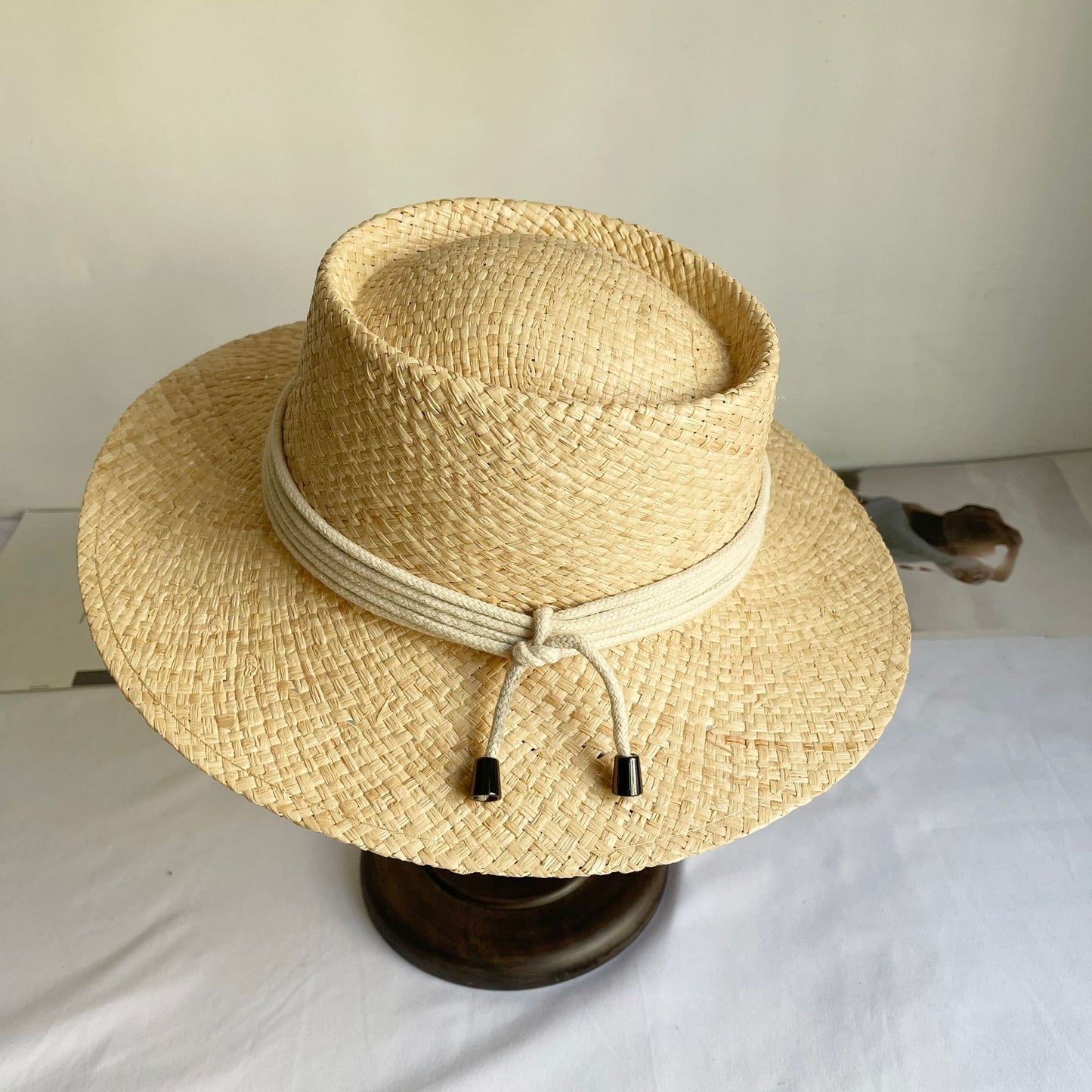 Flat Brim Raffia Women's Beach Hat Fashion