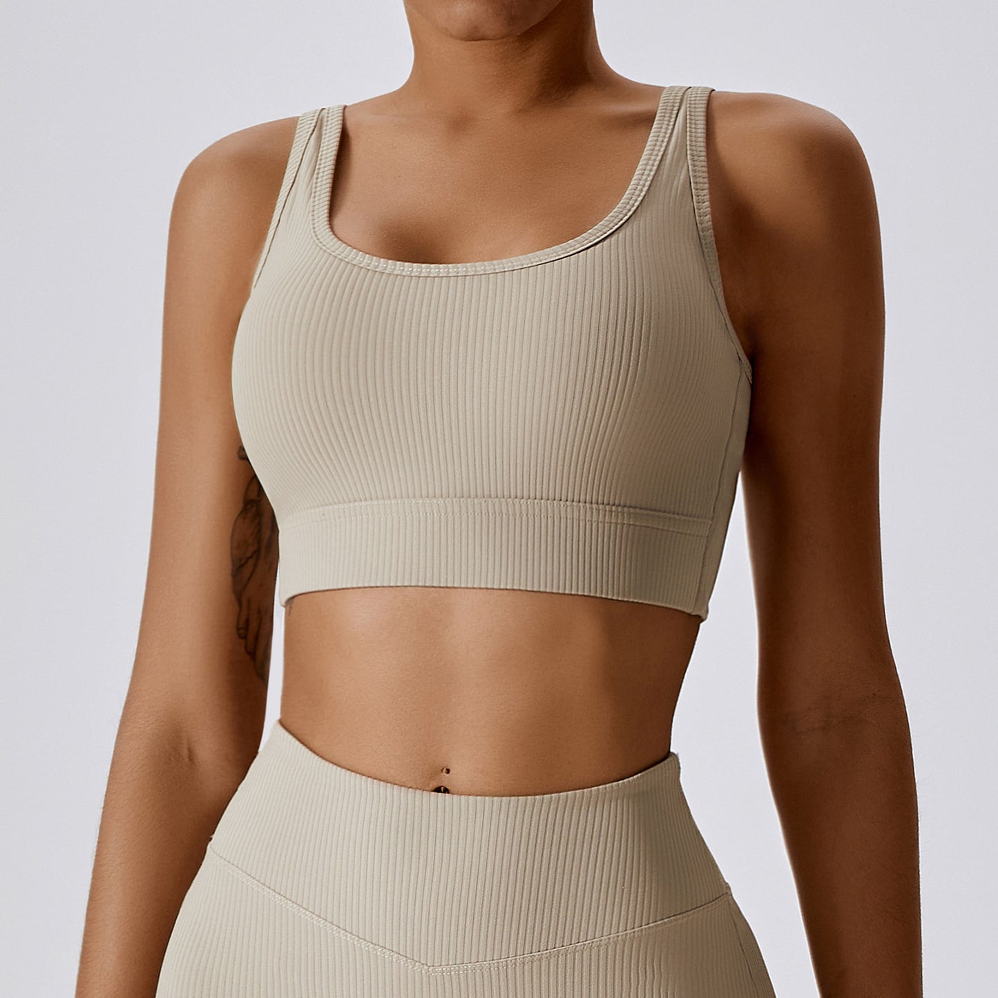 Cross Strap Back Yoga Suit For Women