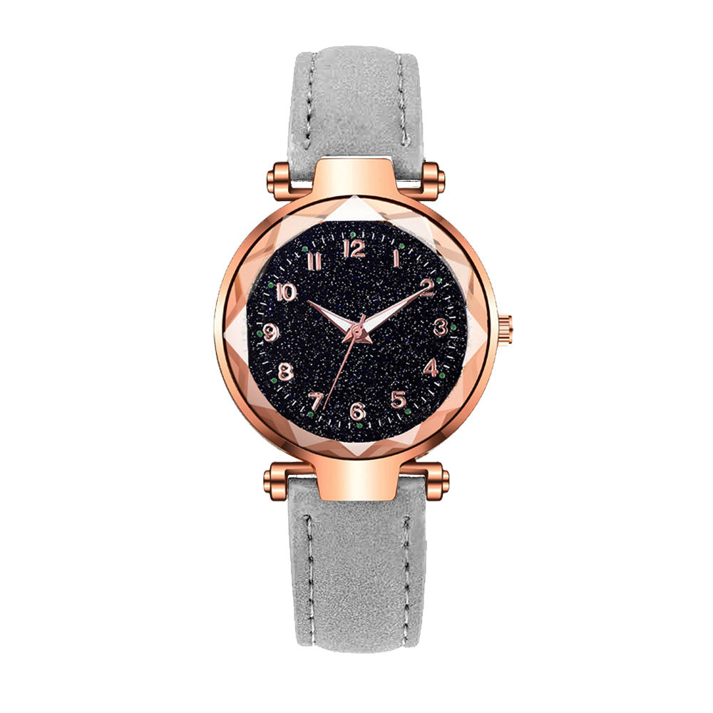 Fashion Starry Sky Trend Casual Student Watch