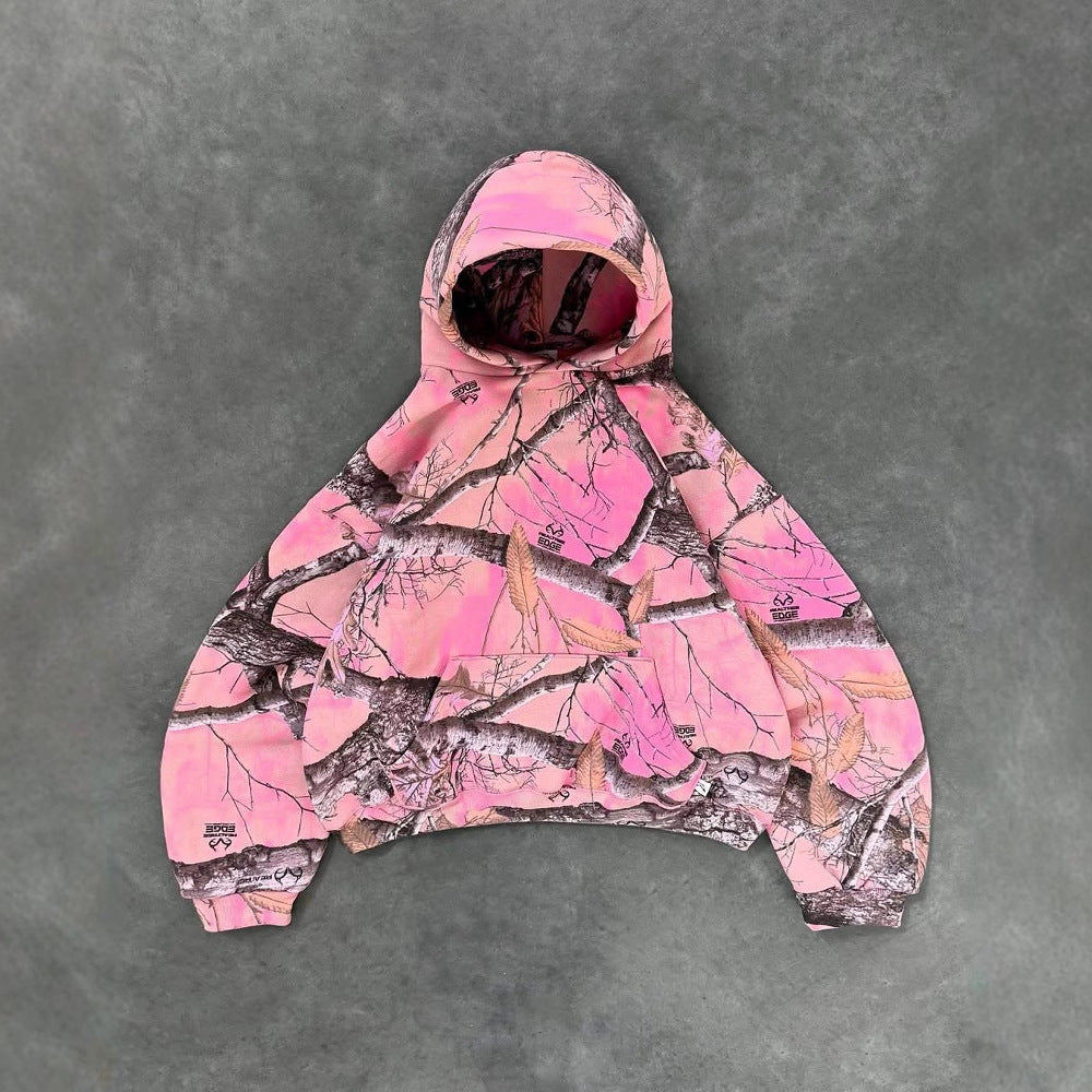 Cross Border Y2g Retro Digital Printed Hoodie Love