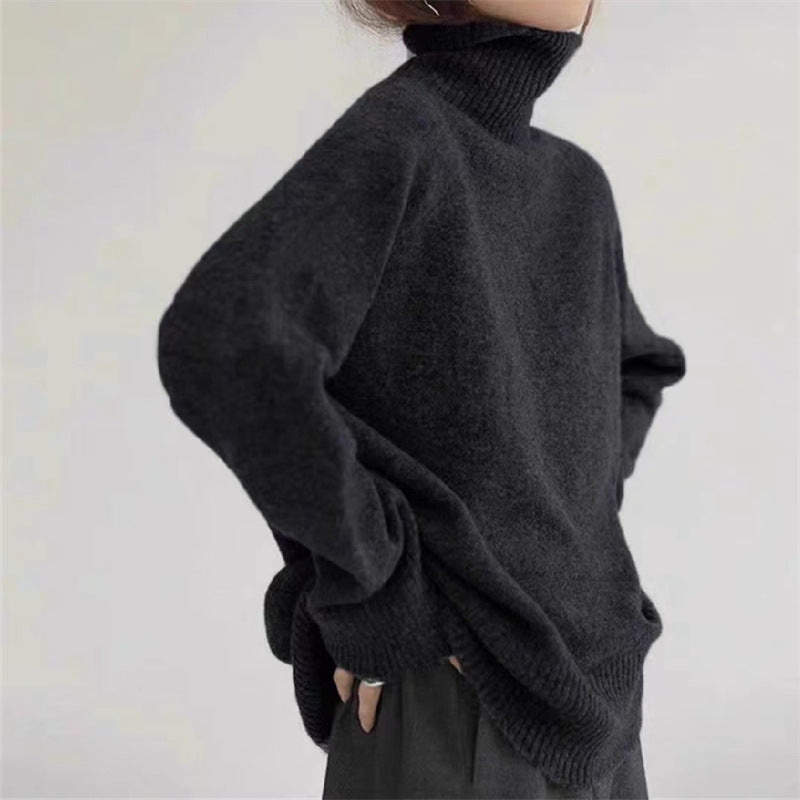 Ny EfterårVinter Fransk-inspireret Retro Afslappet Sweater