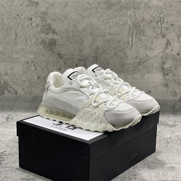 Cushion Soft Sole Fabric Breathable White Shoes