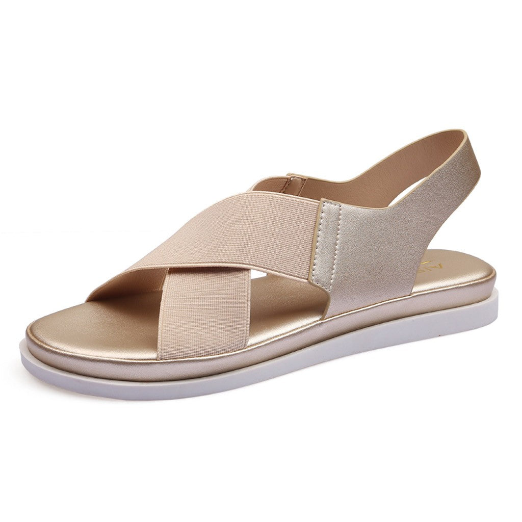 British wind flat sandals