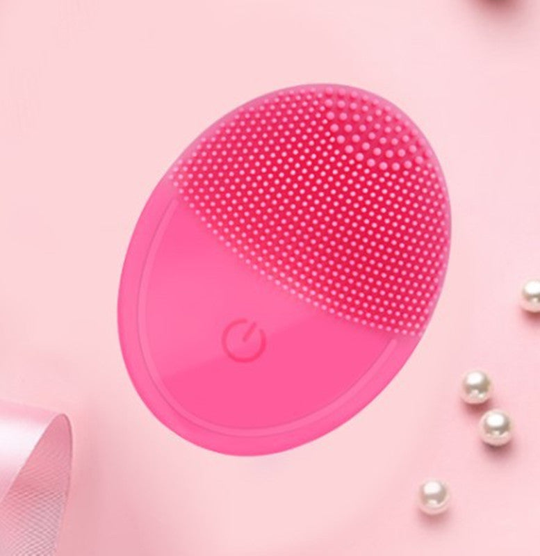 Waterproof portable ultrasonic beauty face washing instrument