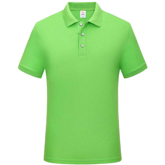 Summer Polo Shirt Men's High-grade Lapel