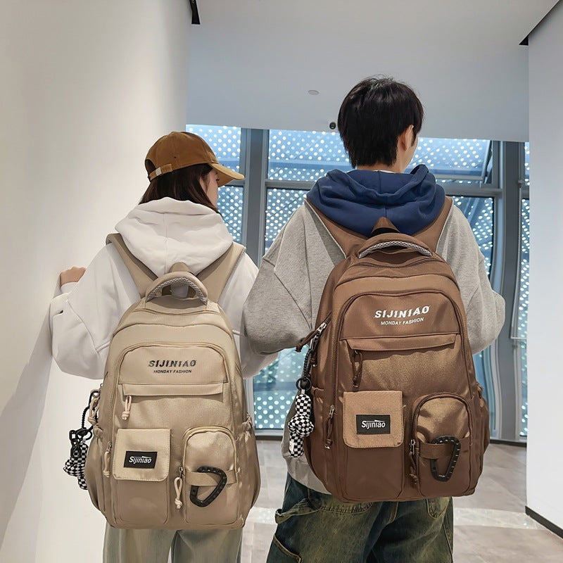 Nylon Large-capacity Casual Simple Backpack