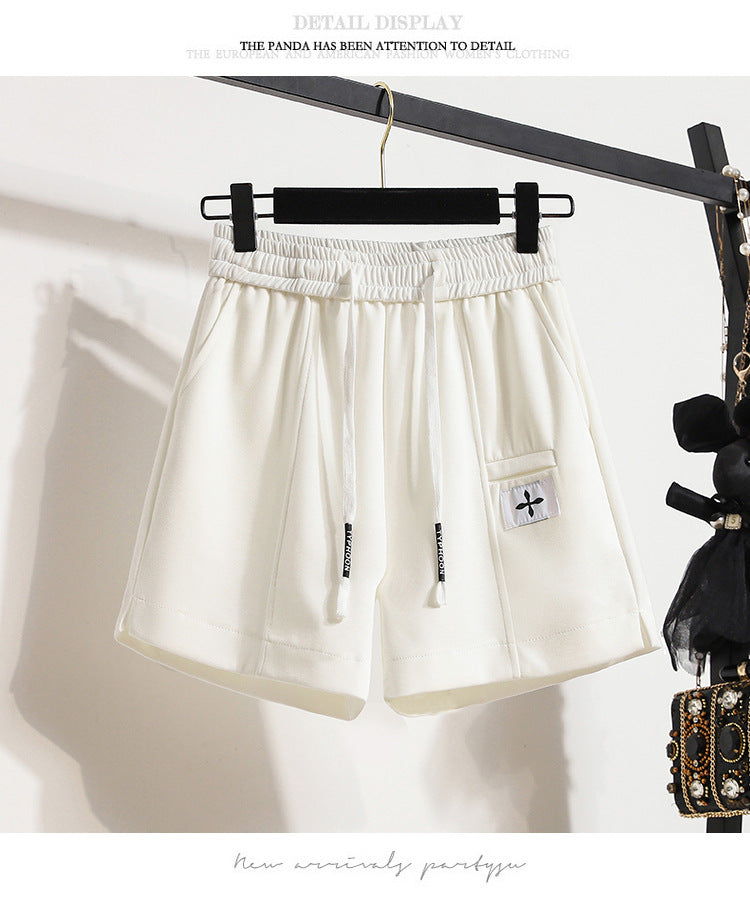 Women's Summer Thin Niche Loose Casual Sports Shorts