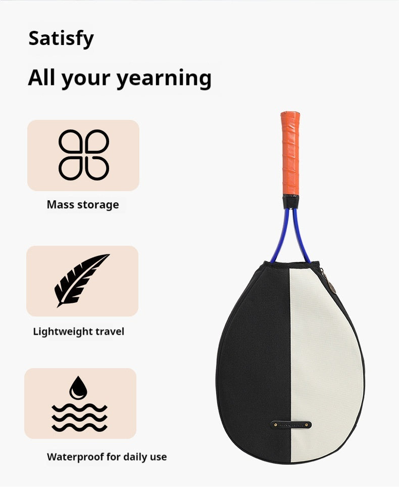 Tennis Shoulder Outdoor Sports Racket Shoulder Crossbody Lightweight Backpack