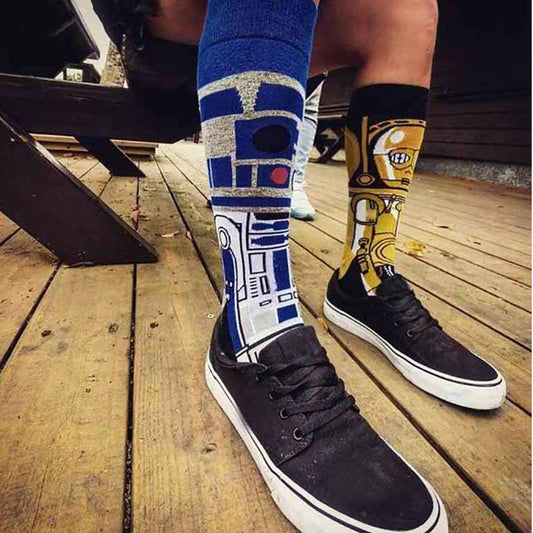 Socks Master Yoda R2-D2 Cosplay Socks Woo Ji